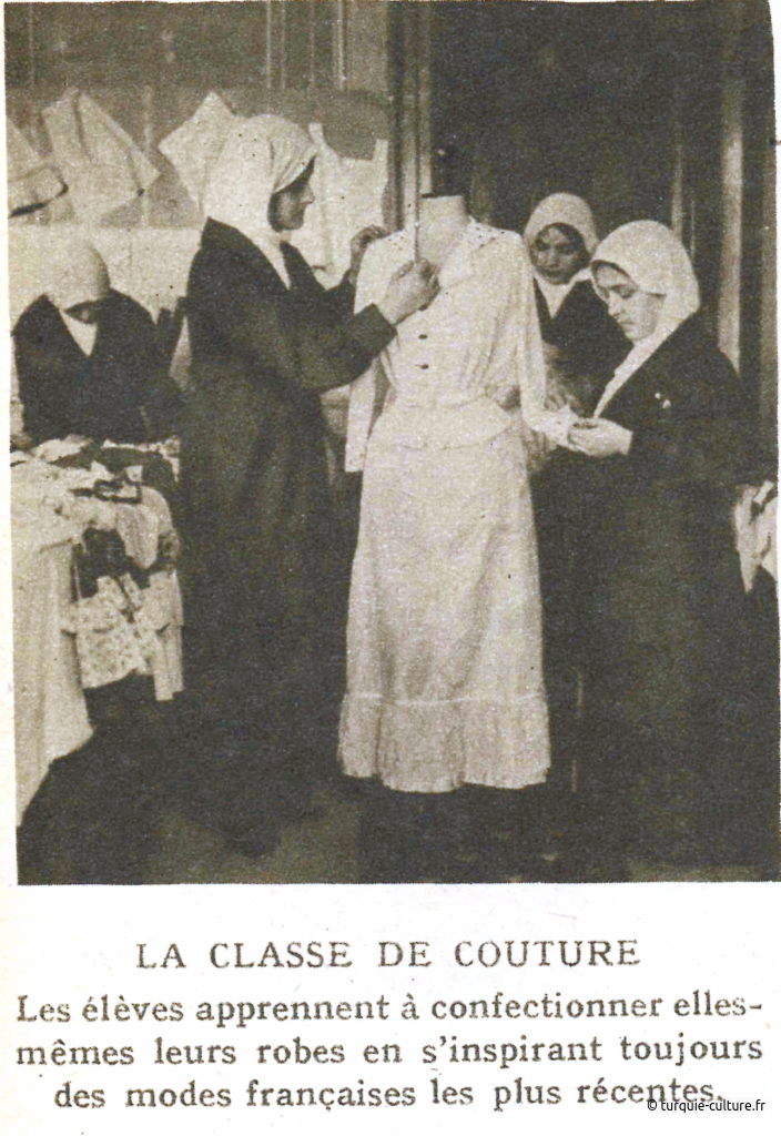 Le miroir, 1919, femmes turques, couture
