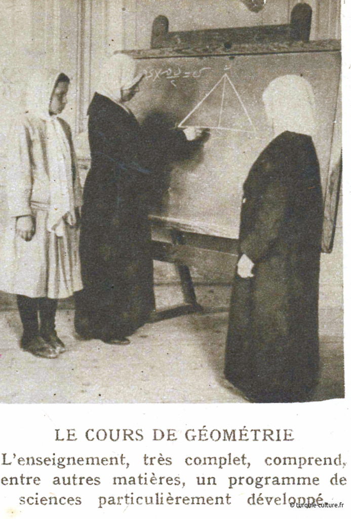 Le miroir, 1919, femmes turques, géométrie