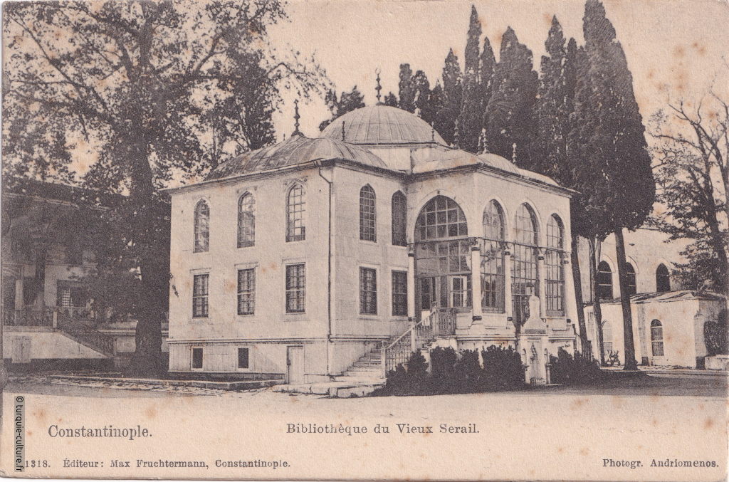 Andriomenos, Bibliothèque de Topkapi