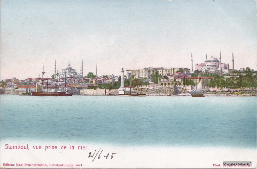 Sebah, carte postale Constatinople