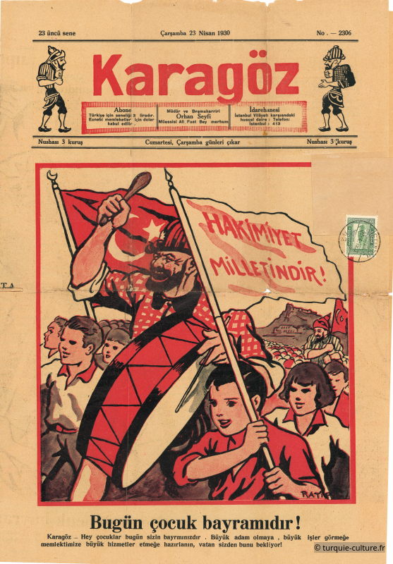 Karagöz, 23 avril 1930