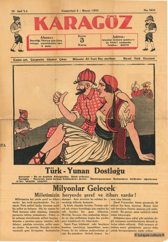 Karagöz, 6 mai 1933