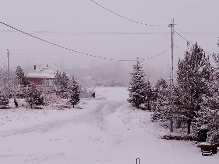 Karaozu sous la neige