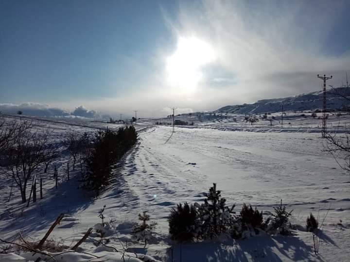 Karaozu sous la neige