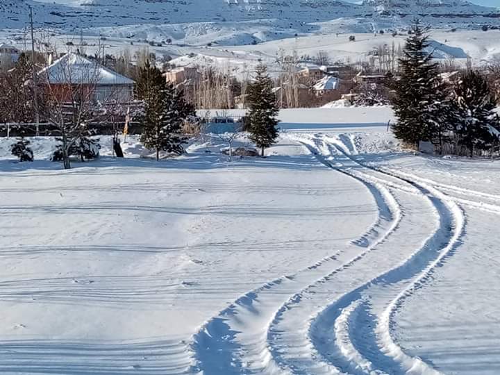 Karaozu sous la neige