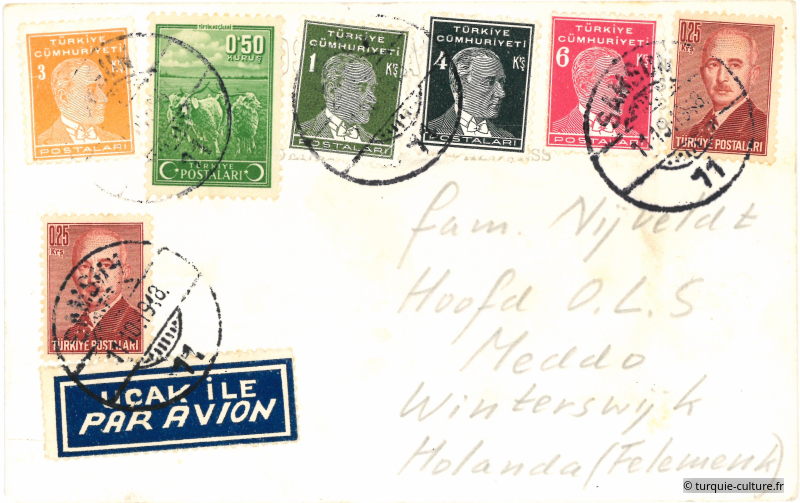 Samsun, 1948, verso