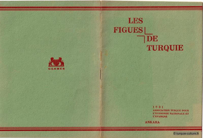 Turquie, figues, 1931